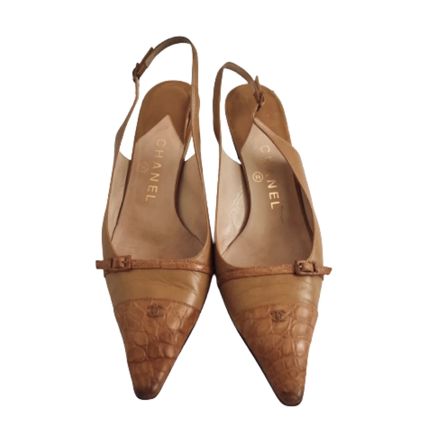 Chanel Slingback Heels, 38