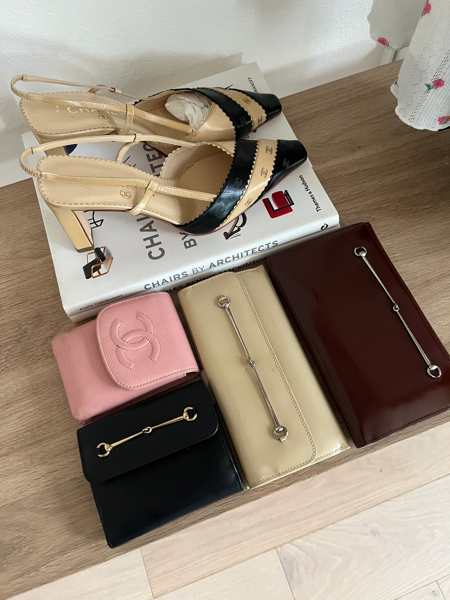 Gucci Slim Horsebit Leather Wallet, Black