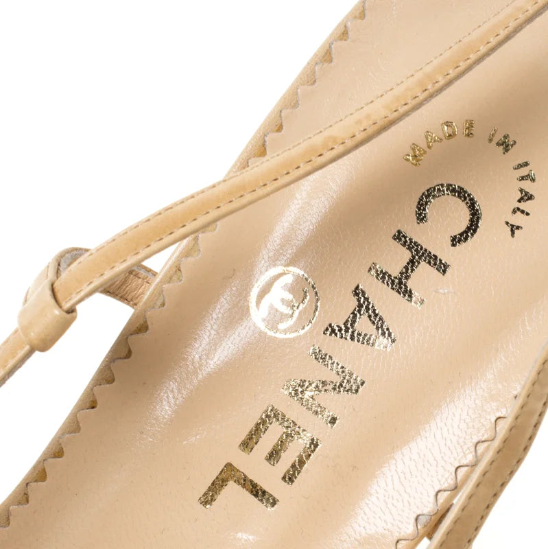 Chanel Slingback Heels, IT 36.5