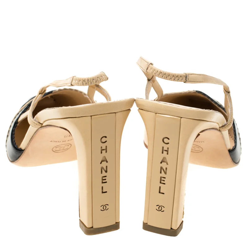 Chanel Slingback Heels, IT 36.5