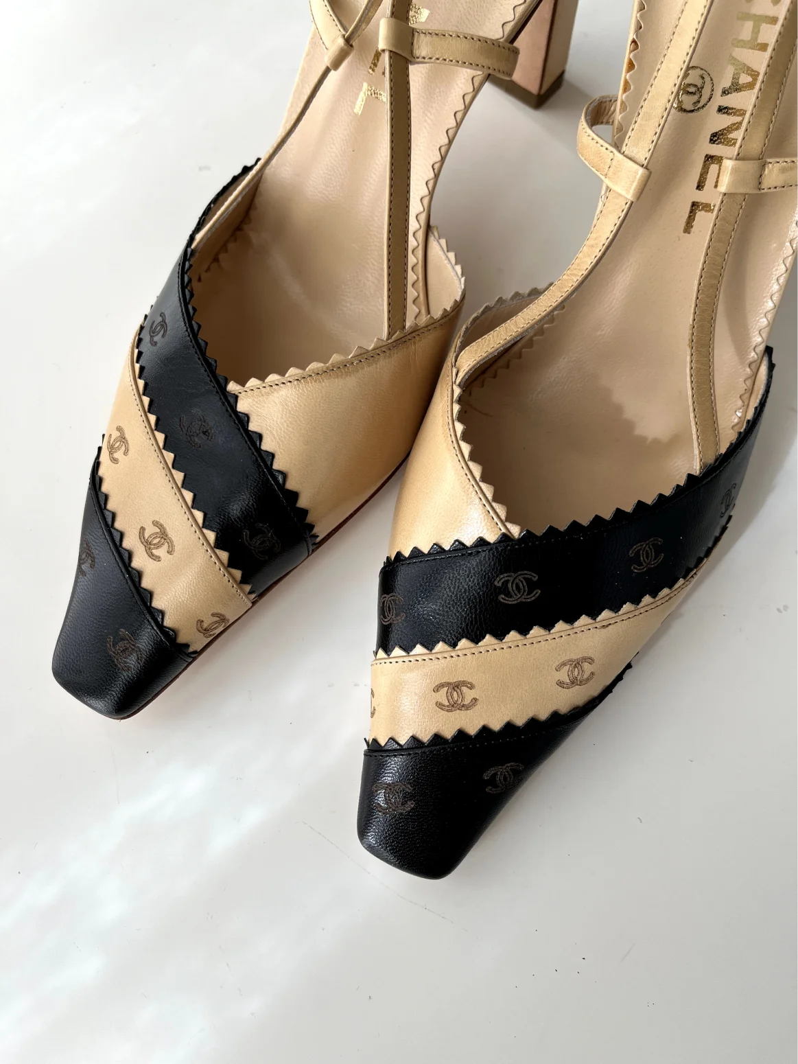 Chanel Slingback Heels, IT 36.5