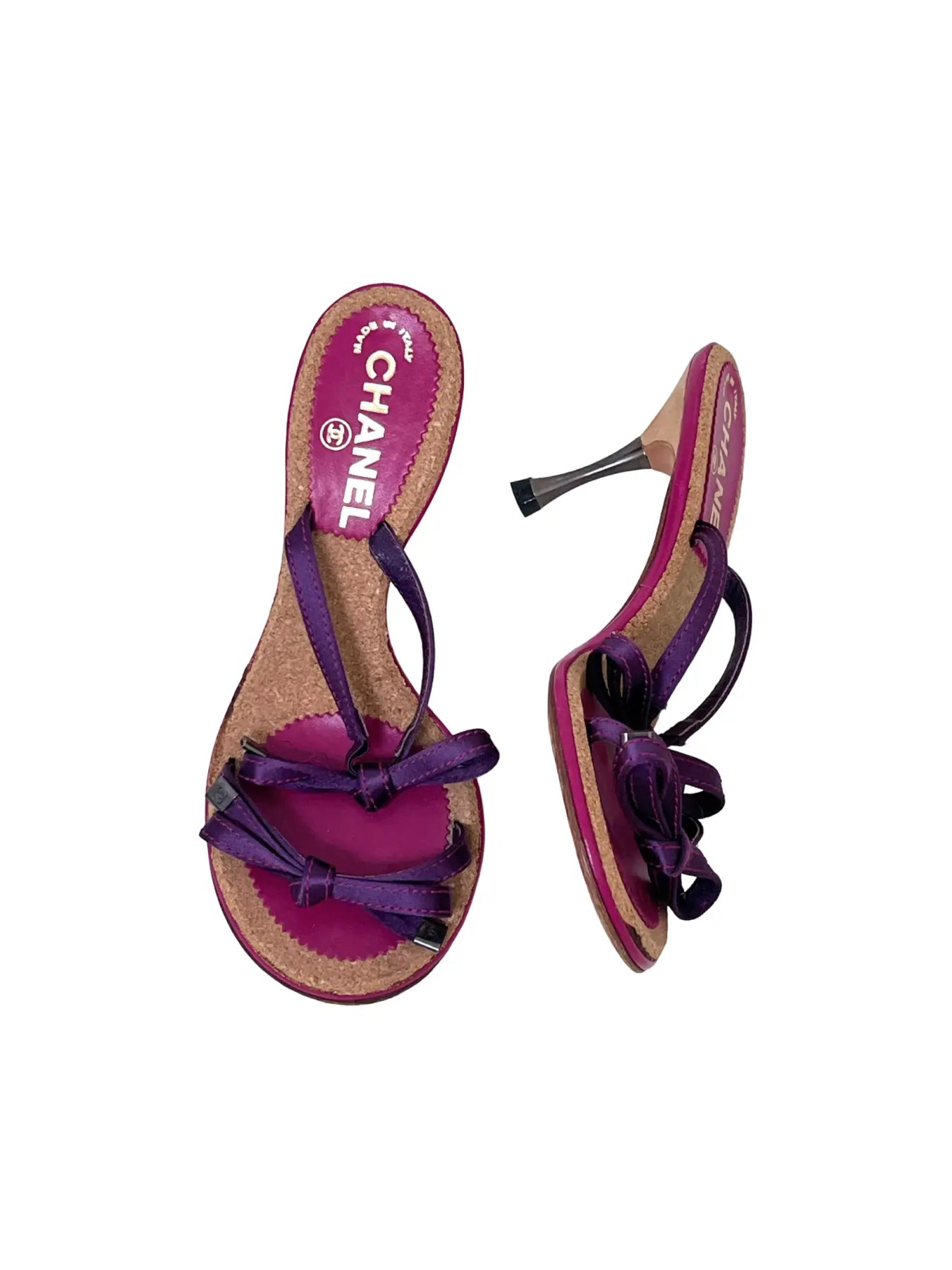 Chanel Bow Heels | Archive Square Gucci bow mules