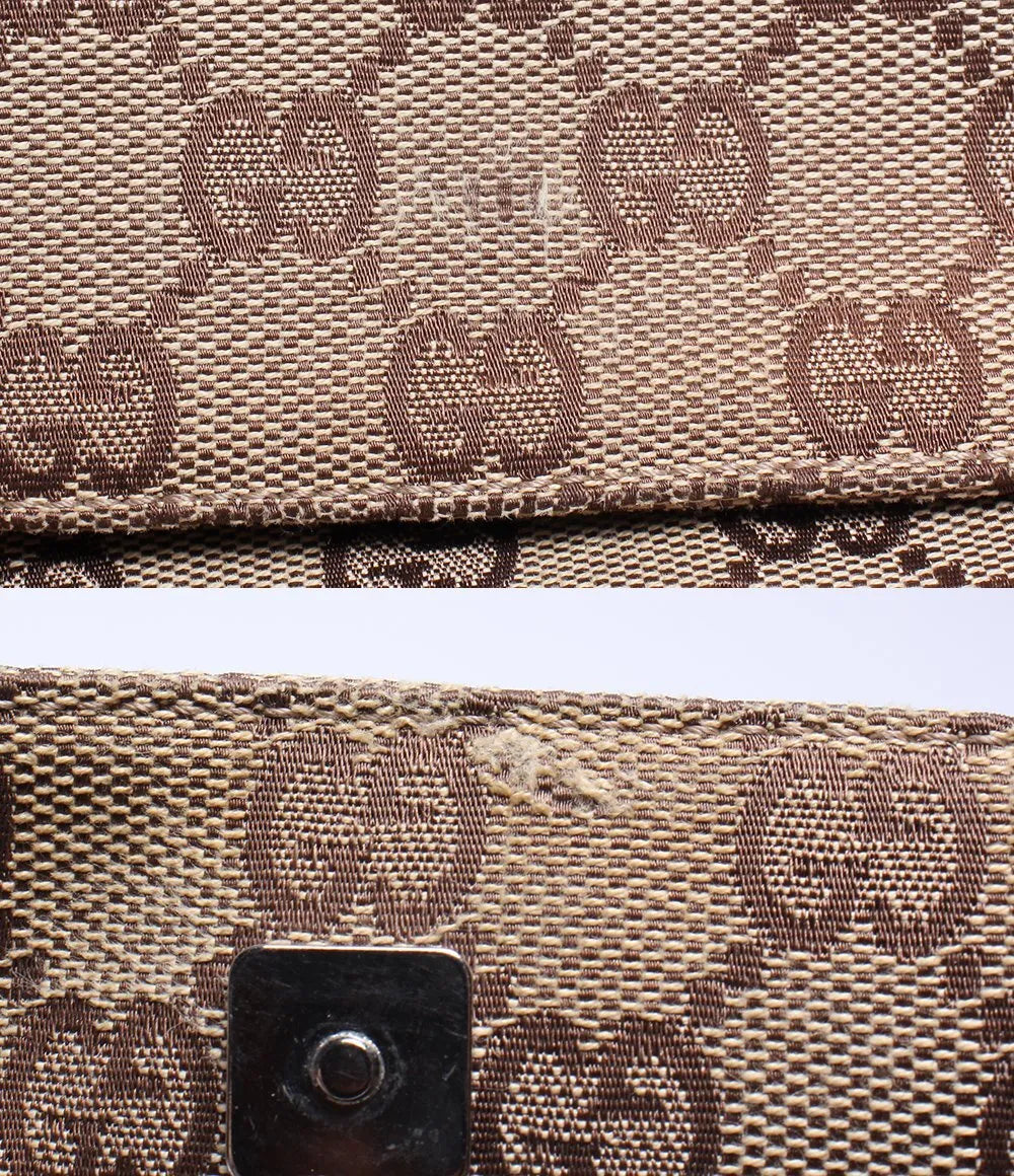GUCCI GG Canvas Looping Shoulder Bag