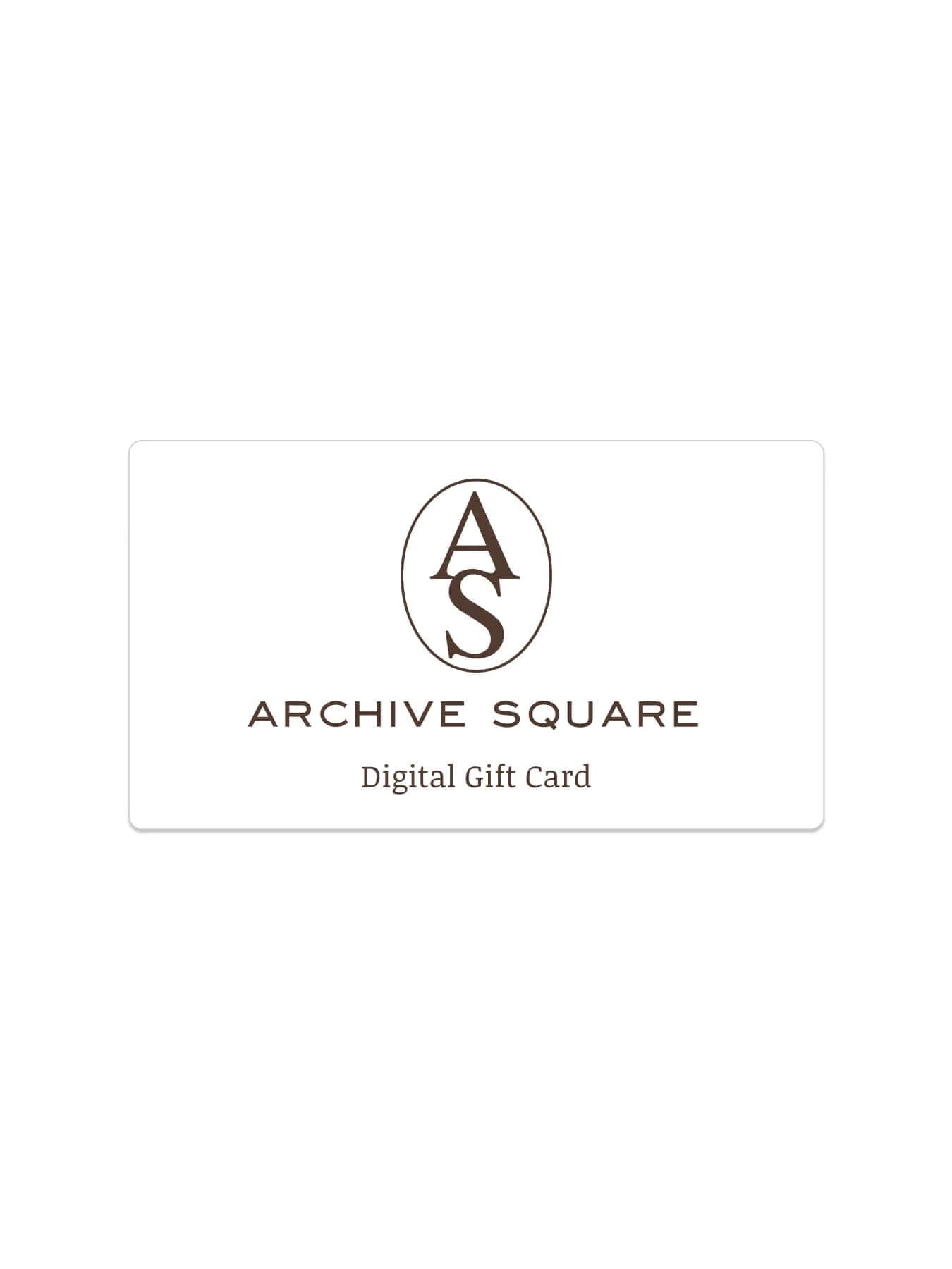 Archive Square Digital Gift Card