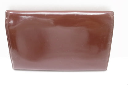 Gucci Slim Horsebit Leather Wallet, Burgundy