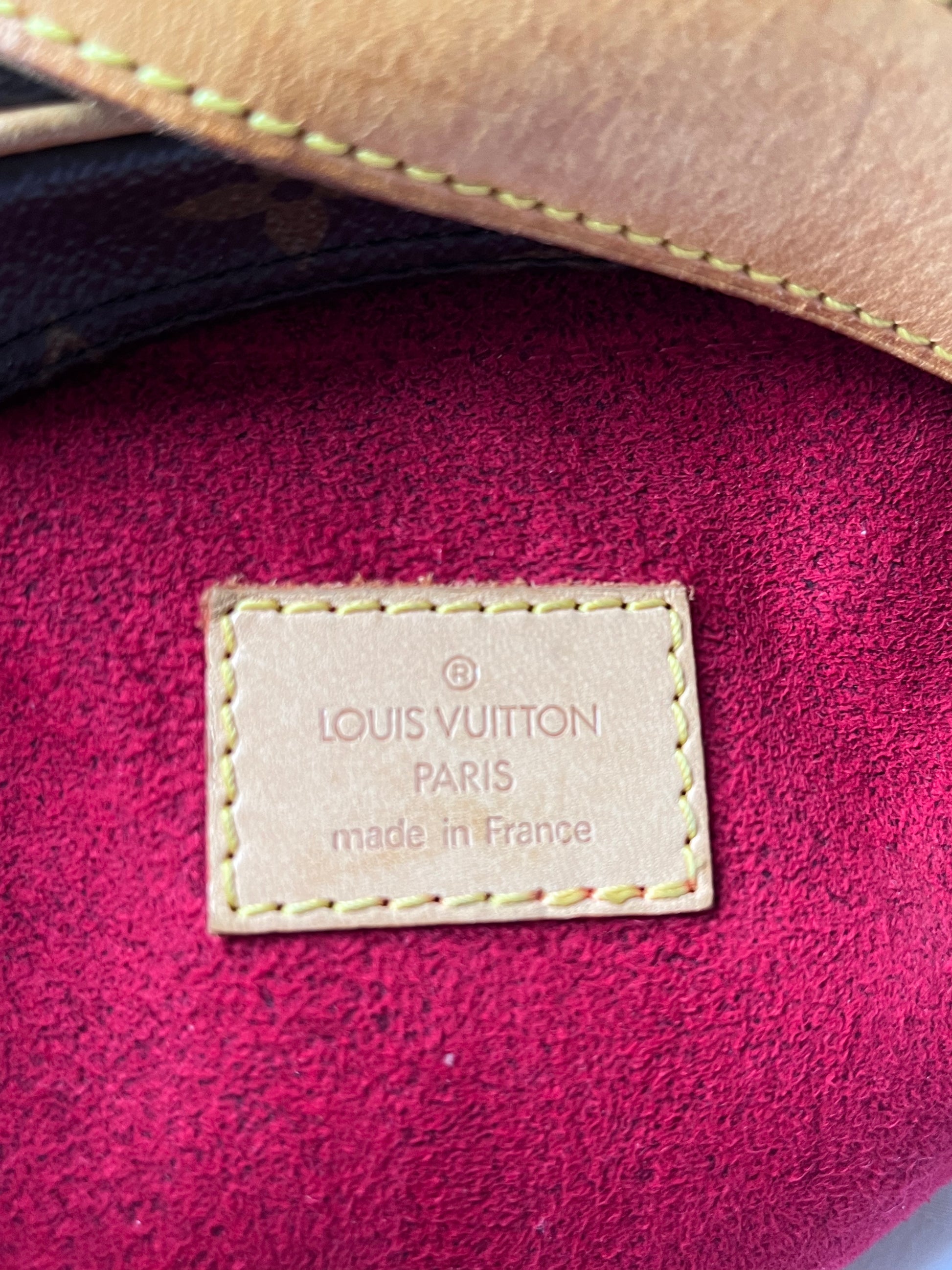 LOUIS VUITTON Authenticated Monogram M51510 Pochette Croissant Bag –  Archive Square